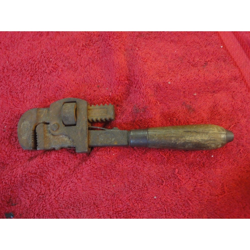 Vintage CHAMPION meadville PA wood‎ handle Wrench USA MADE